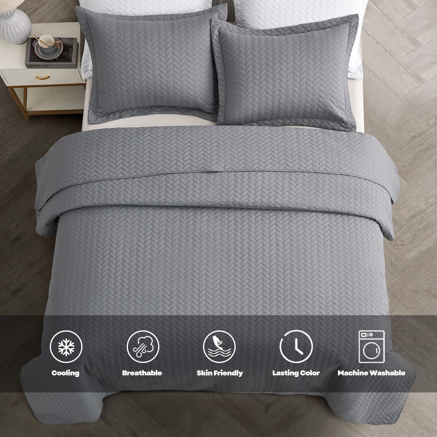 Maple&Stone gros plan motif chevron pour texture moderne et style