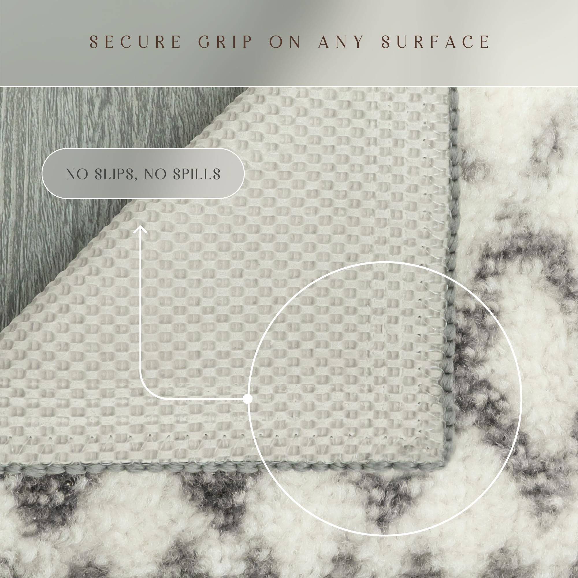 Maples Rugs posé dans un couloir contemporain apportant structure et style sans encombrer