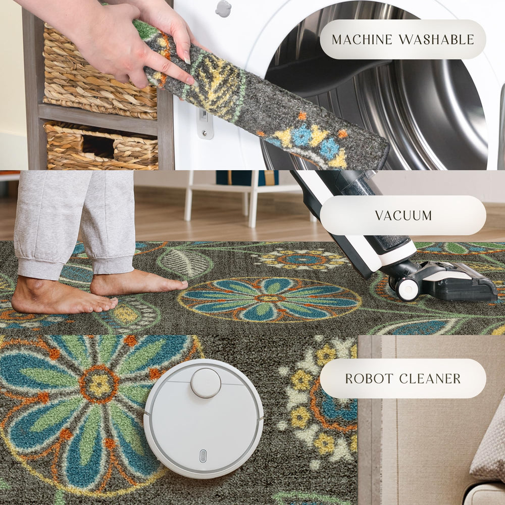 Maples Rugs Reggie emballage et étiquette prouvant fabrication USA
