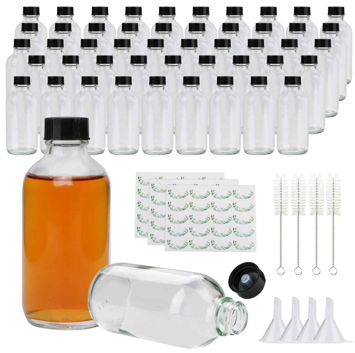 Maredash flacon face 4oz montrant design transparent et présentation nette