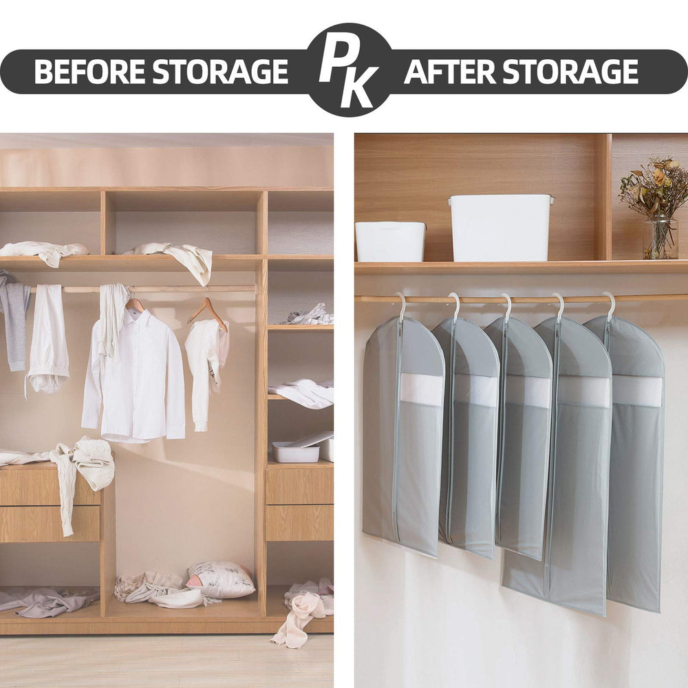 MARMINS housses rangées en armoire optimisent organisation et gain de place