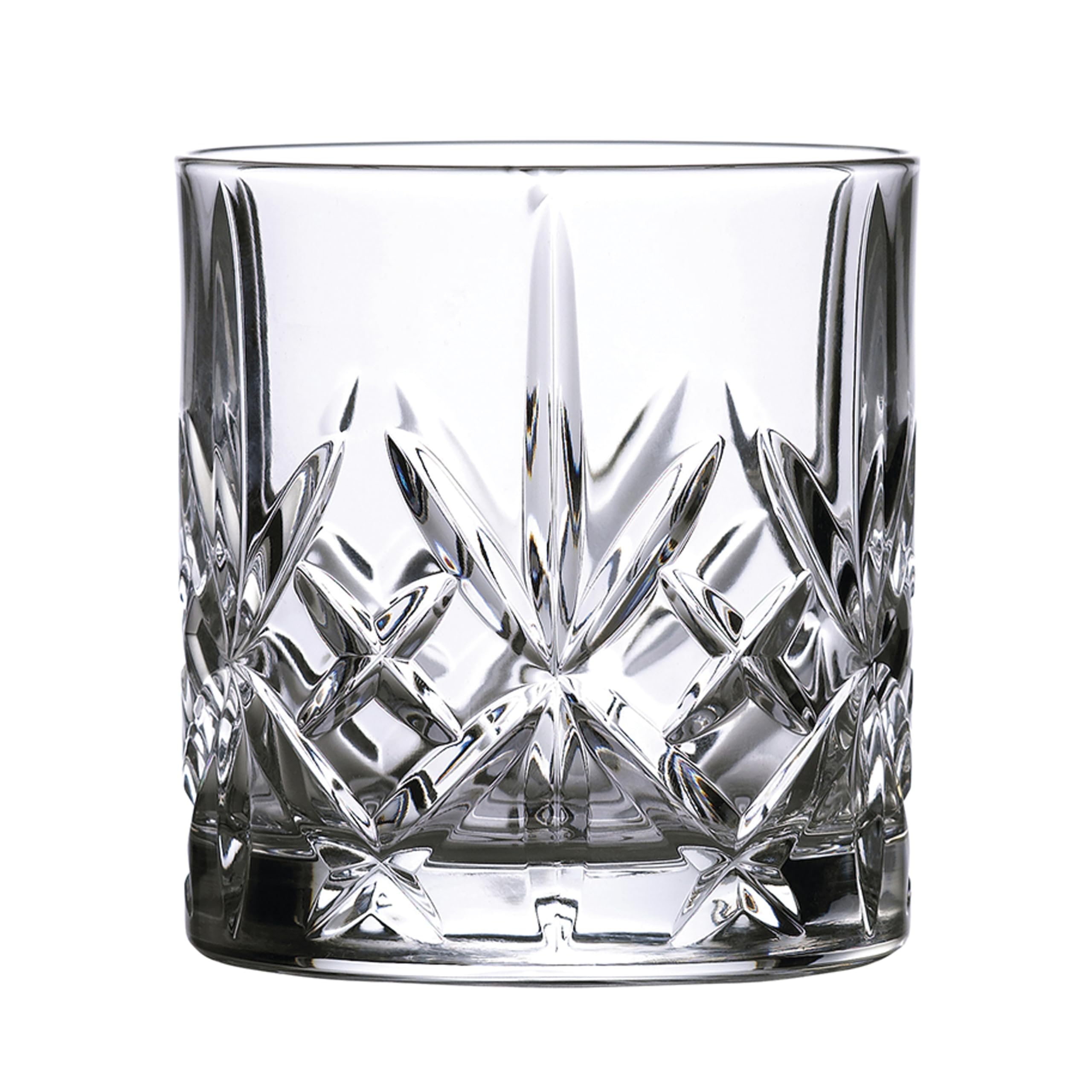 Marquis By Waterford détail du décor taillé reflétant la lumière