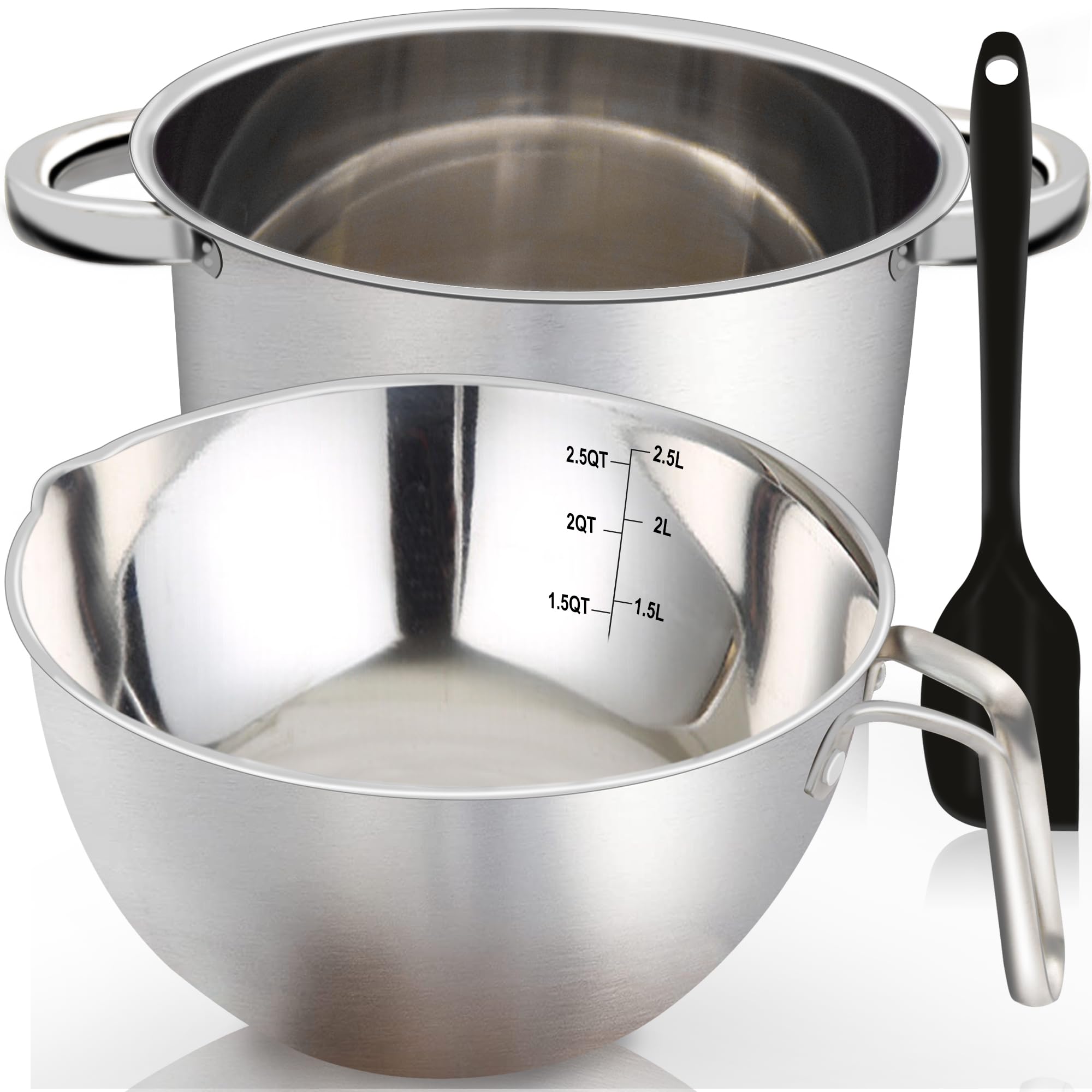 Marsheepy face avant de l'ensemble bain-marie montrant finition inox résistante