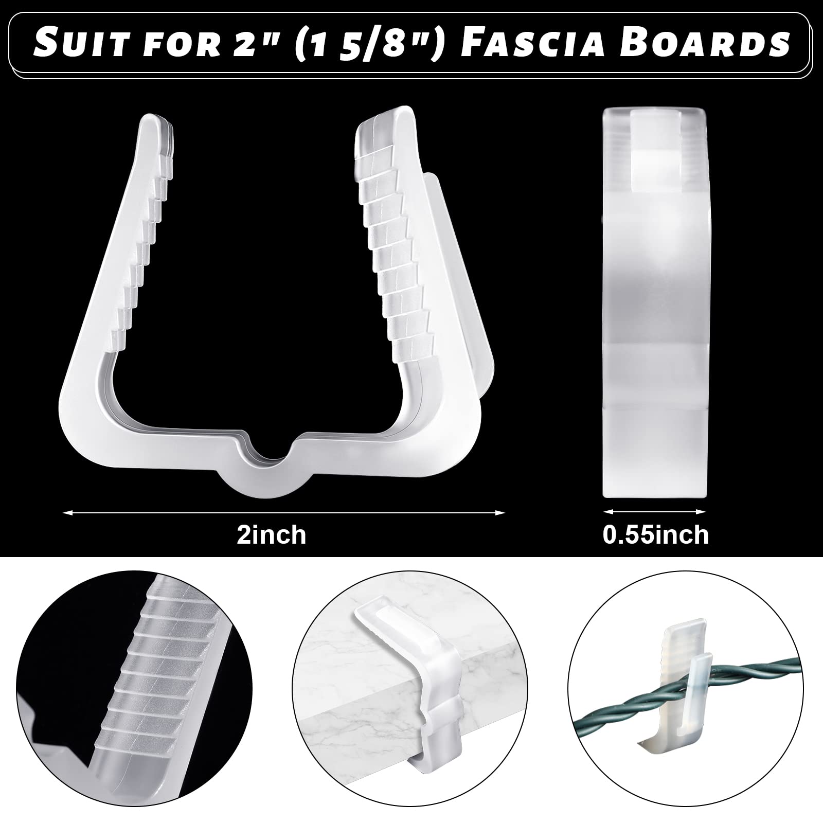 Marsui clip frontal montrant l'encoche pour maintien sûr