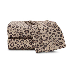 Martex Elegance face du packaging montrant le set et motif léopard, facilite le choix