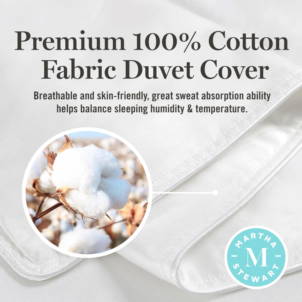Martha Stewart détail couture en caisses garantissant répartition uniforme
