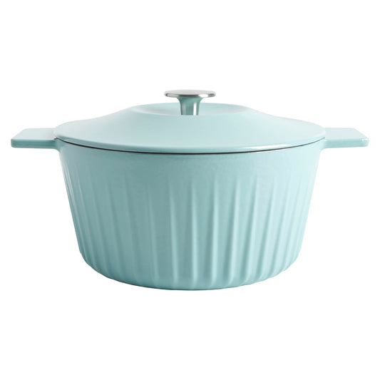 Martha Stewart cocotte Eastholm face bleu Martha présente et performante