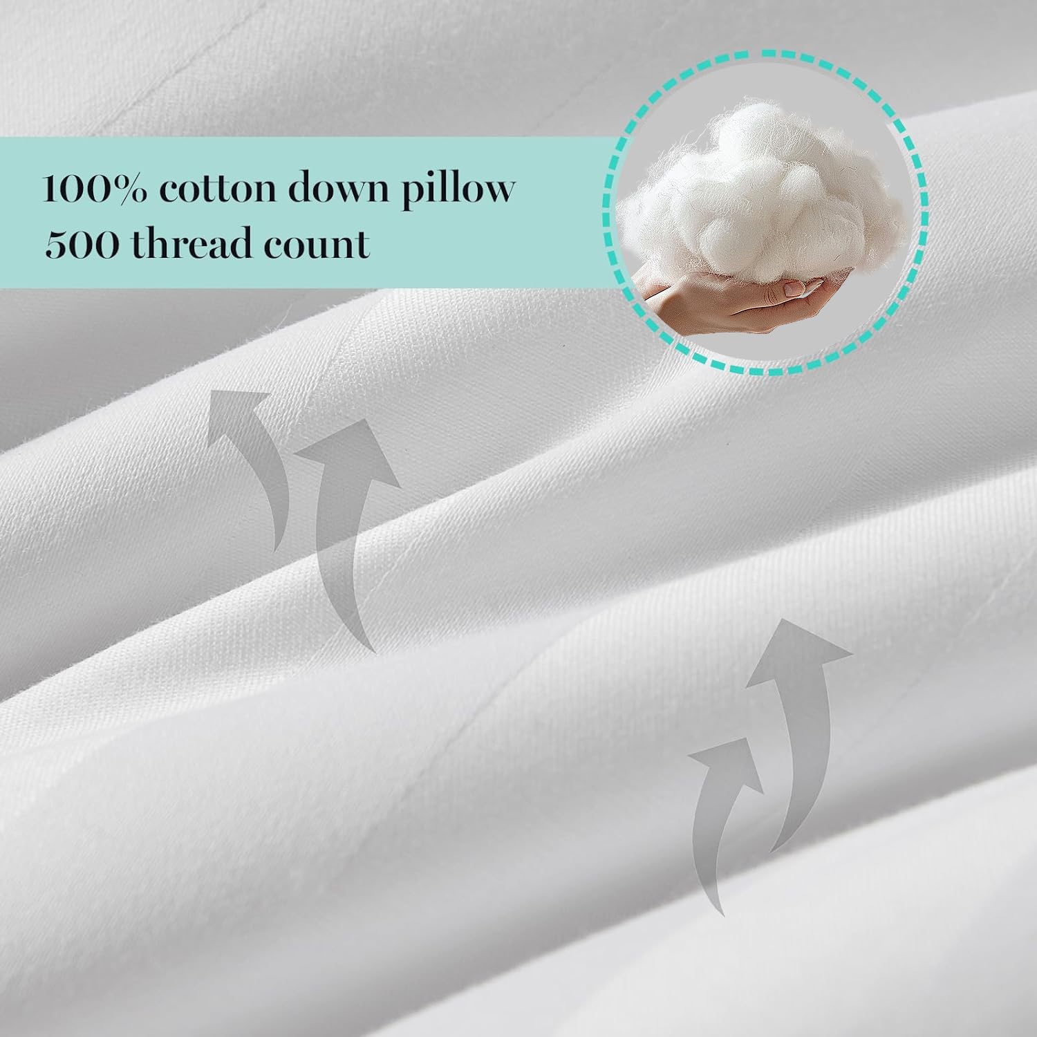 Martha Stewart intérieur duvet et plumes texture moelleuse soutien
