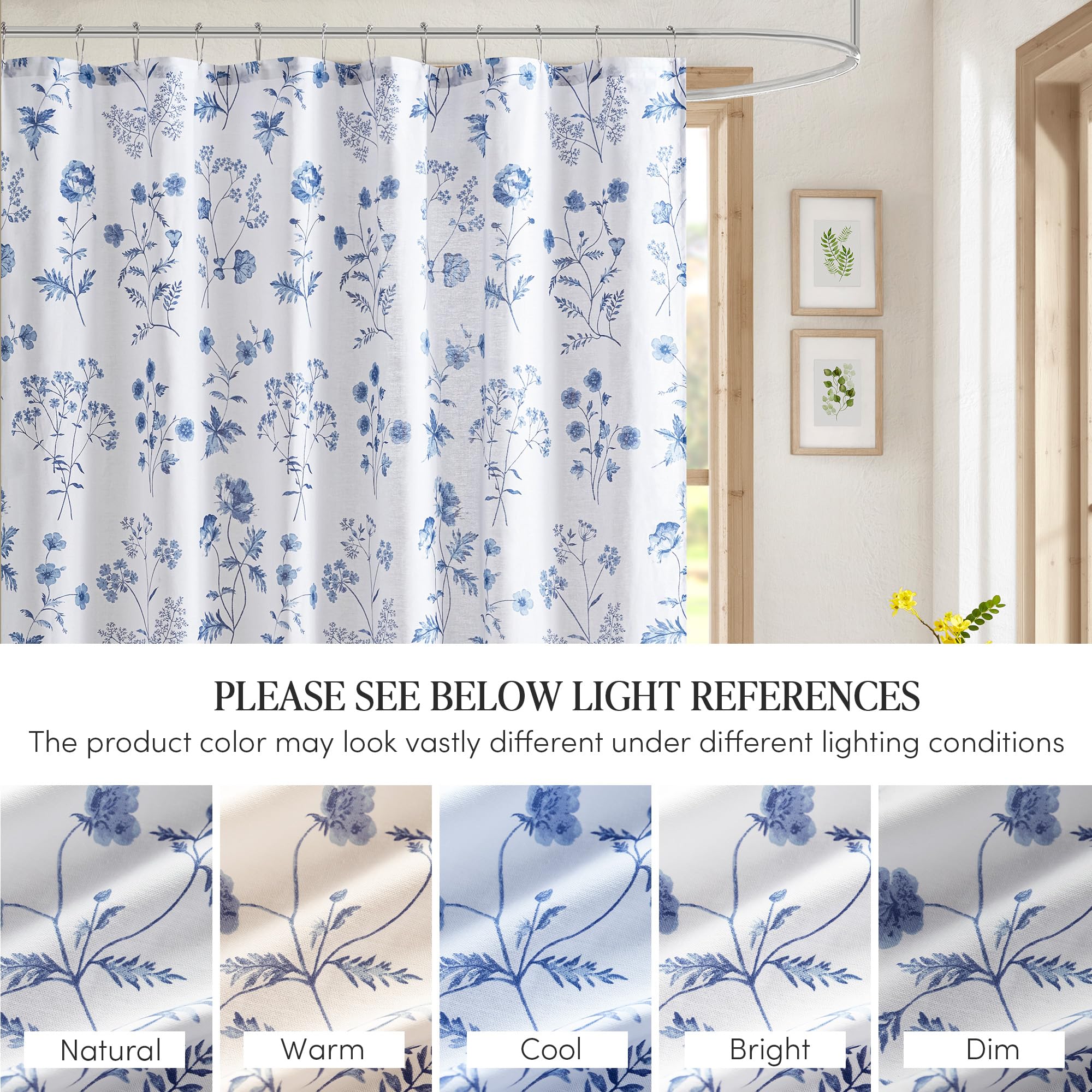 Martha Stewart détail impression pigmentée garantissant couleurs vives