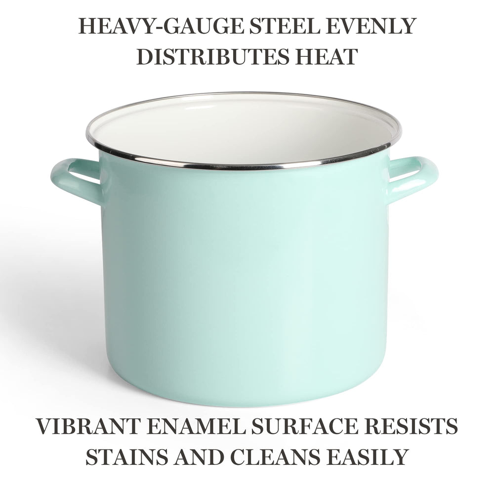 Martha Stewart Thayer marmite avec couvercle en verre permettant surveillance de la cuisson