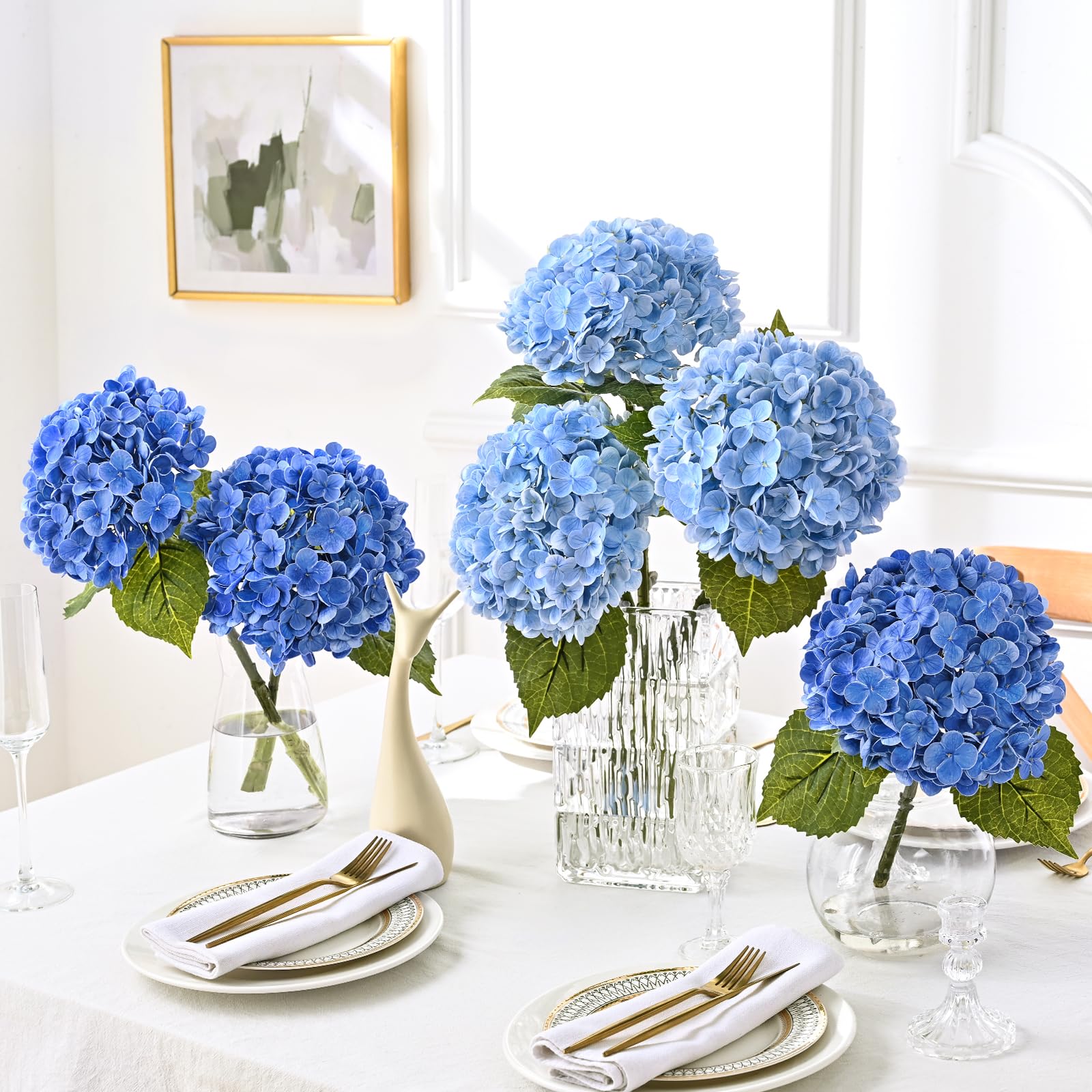 MARTINE MALL hortensia en vase pour apporter élégance instantanée