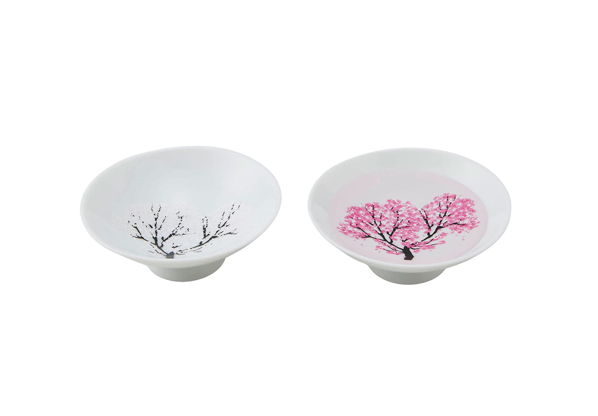 丸モ高木陶器 coupes devant coffret prêt à offrir, design raffiné