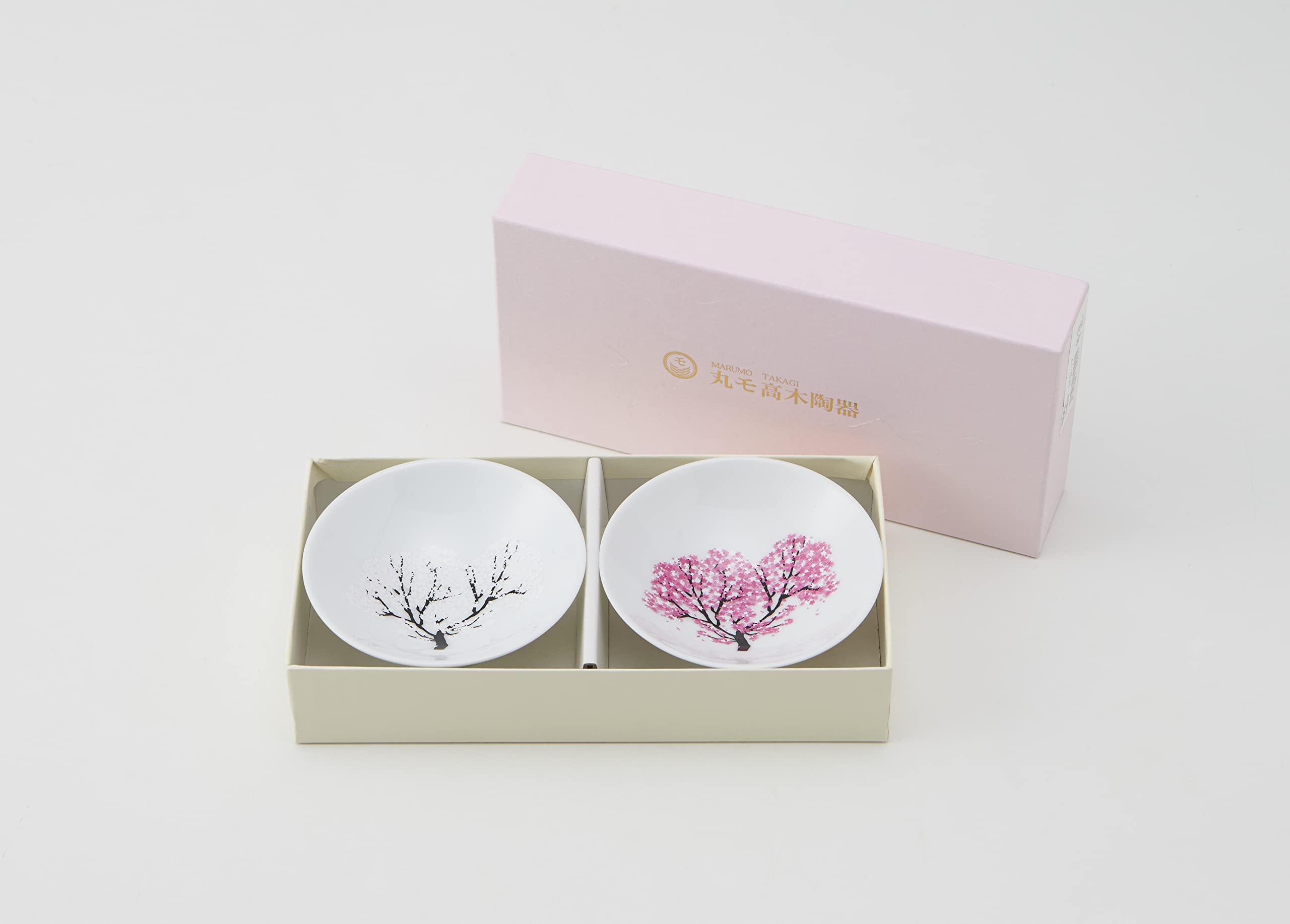 丸モ高木陶器 gros plan Sakura, motif thermochromique visible et élégant