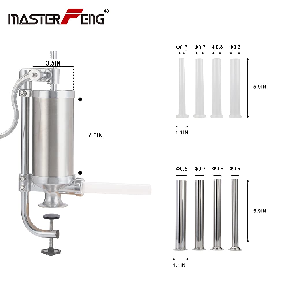 MASTER FENG détail acier inoxydable durable facile à nettoyer bénéfice hygiène