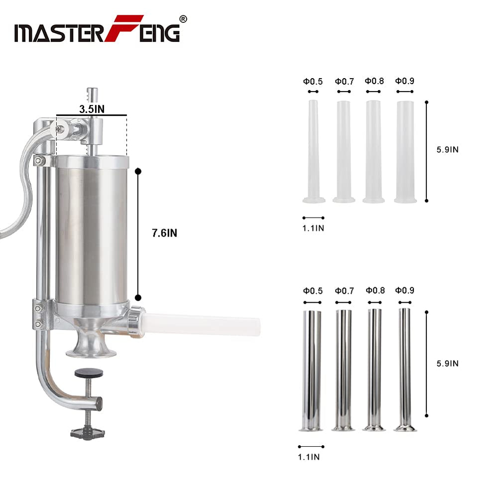 MASTER FENG détail acier inoxydable durable facile à nettoyer bénéfice hygiène
