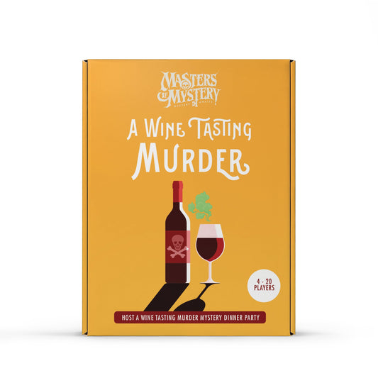 Masters of Mystery coffret ouvert montrant contenu prêt à animer la soirée