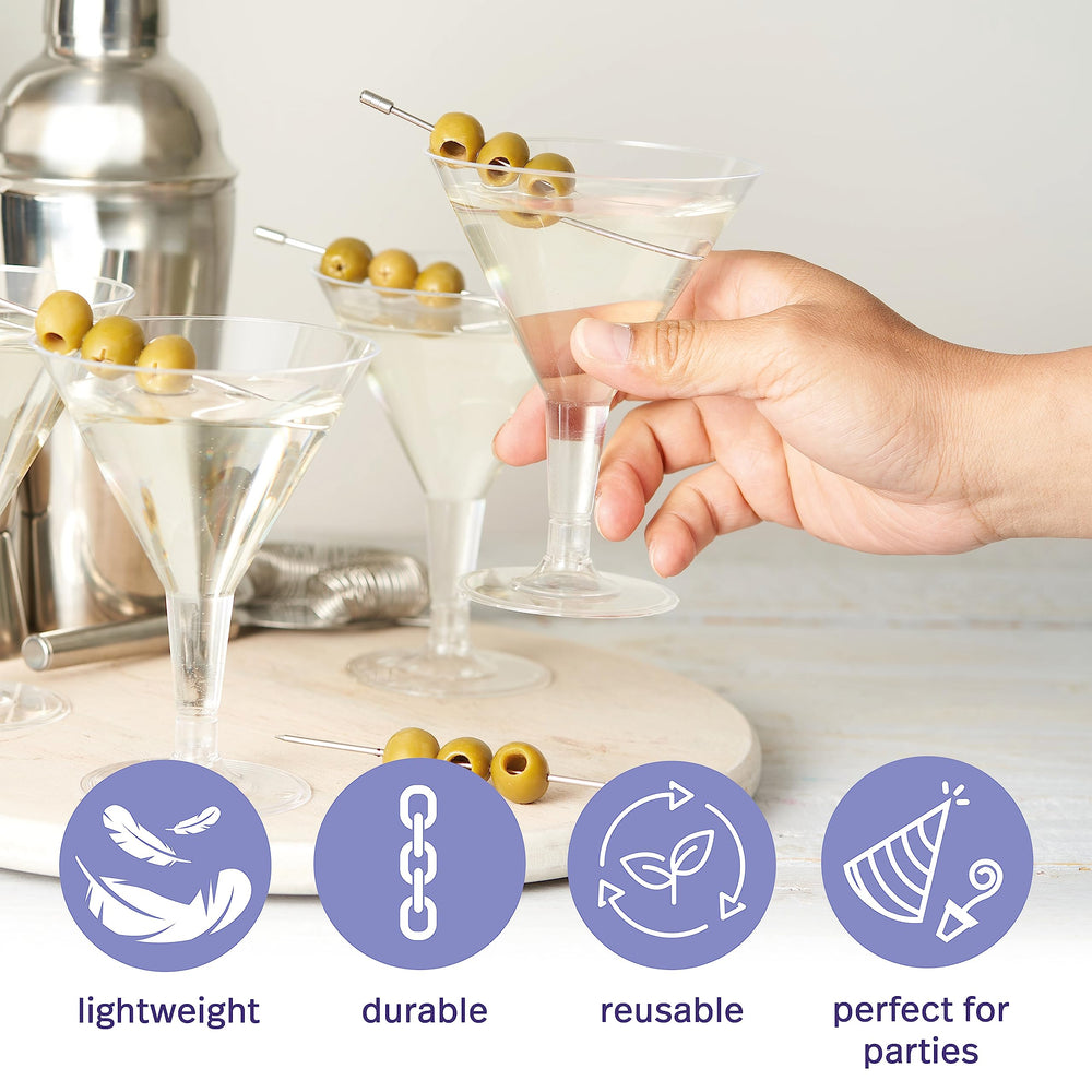 MATANA comparaison taille verre martini pour portion de boisson