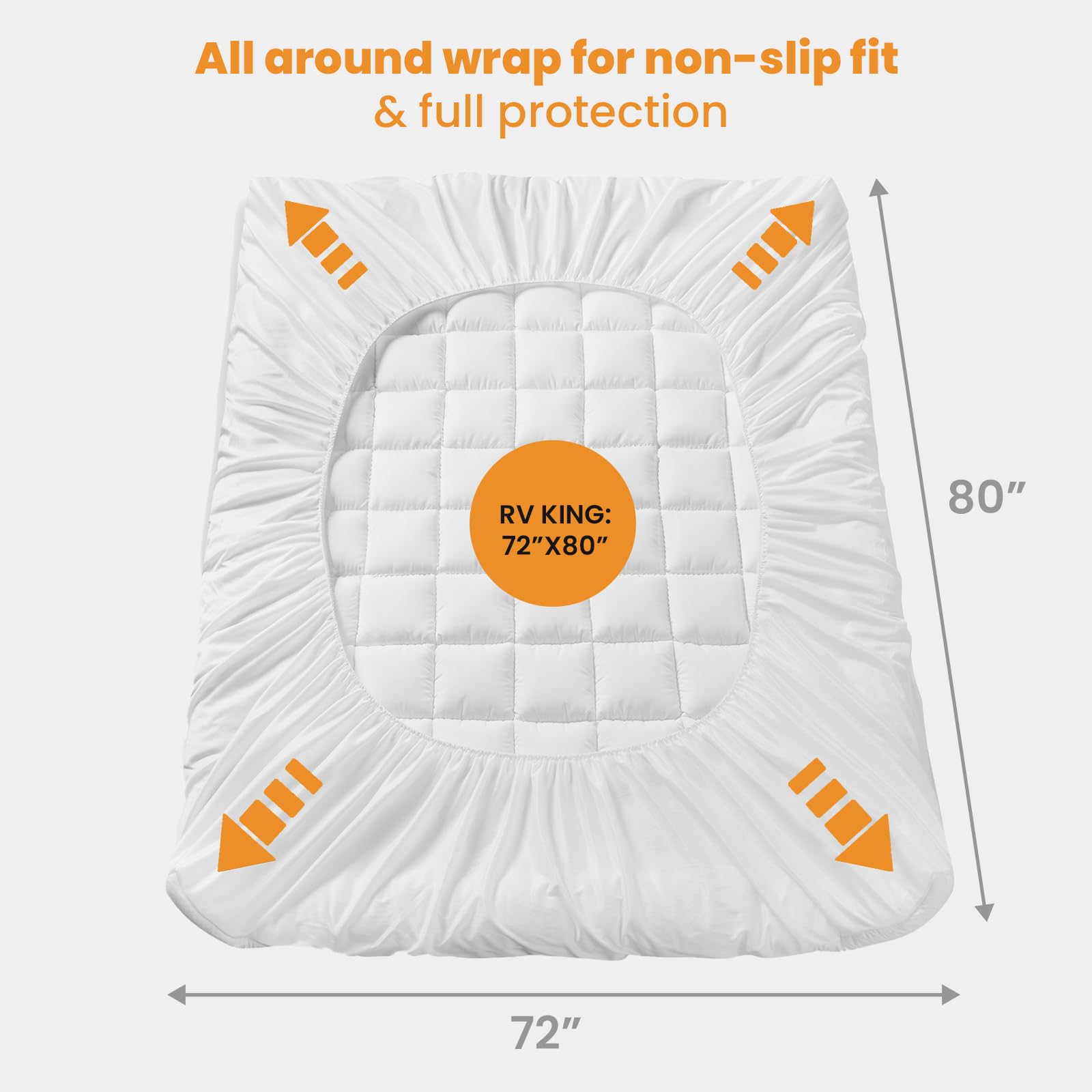 MATBEBY surmatelas en situation lit apportant confort instantané