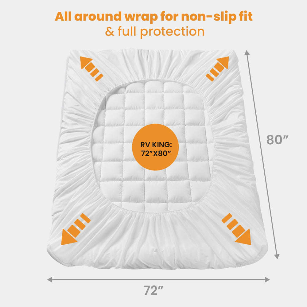MATBEBY surmatelas en situation lit apportant confort instantané