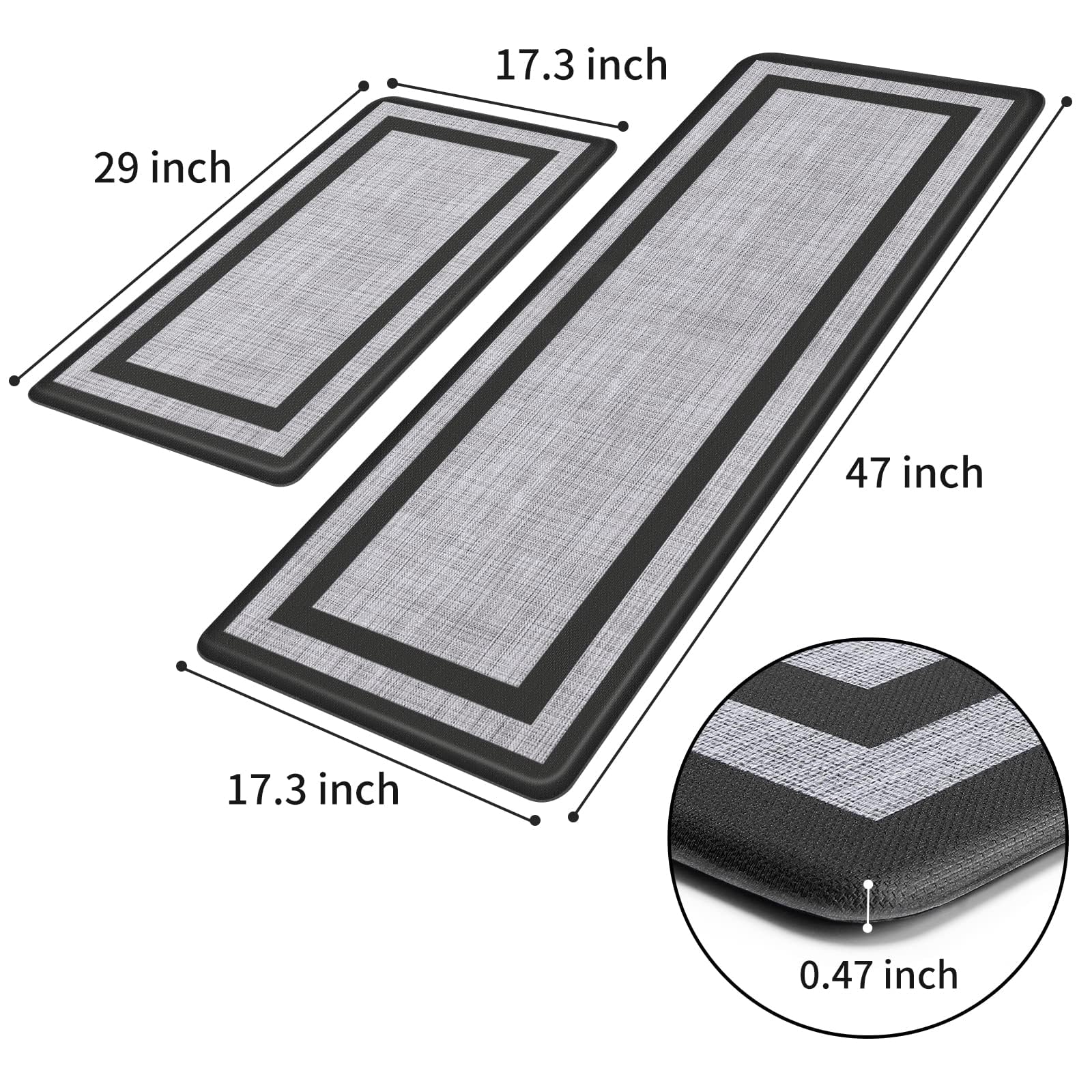 Mattitude gros plan matière PVC, texture durable et facile à nettoyer