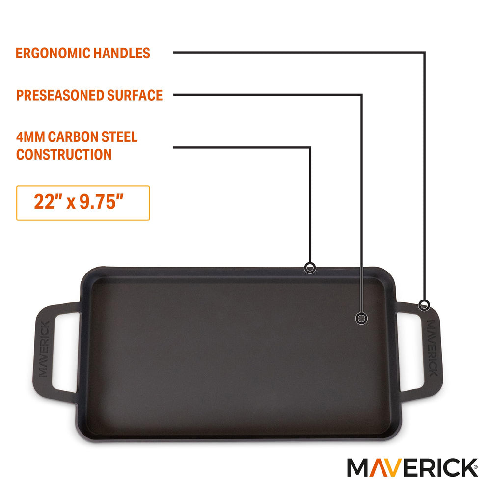 MAVERICK poignées intégrées ergonomiques assurant prise sûre et manutention facile