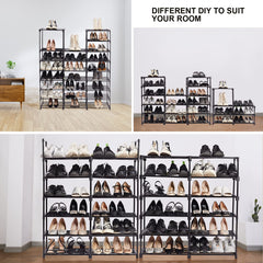 Mavivegue étagère remplie de bottes illustrant rangement pour chaussures hautes
