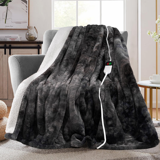 MAXEVE face avant du plaid chauffant montrant design et confort