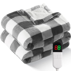 MAXEVE packaging du plaid chauffant montrant qualité et design festif