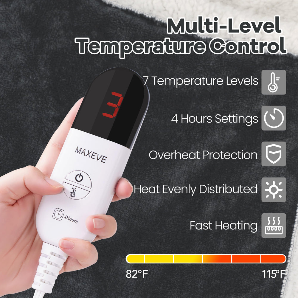 MAXEVE personne utilisant la poche pour pieds offrant confort et chaleur aux extrémités