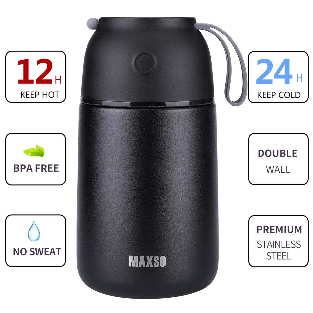 MAXSO comparaison tailles 17 oz et 24 oz pour choisir portion adaptée