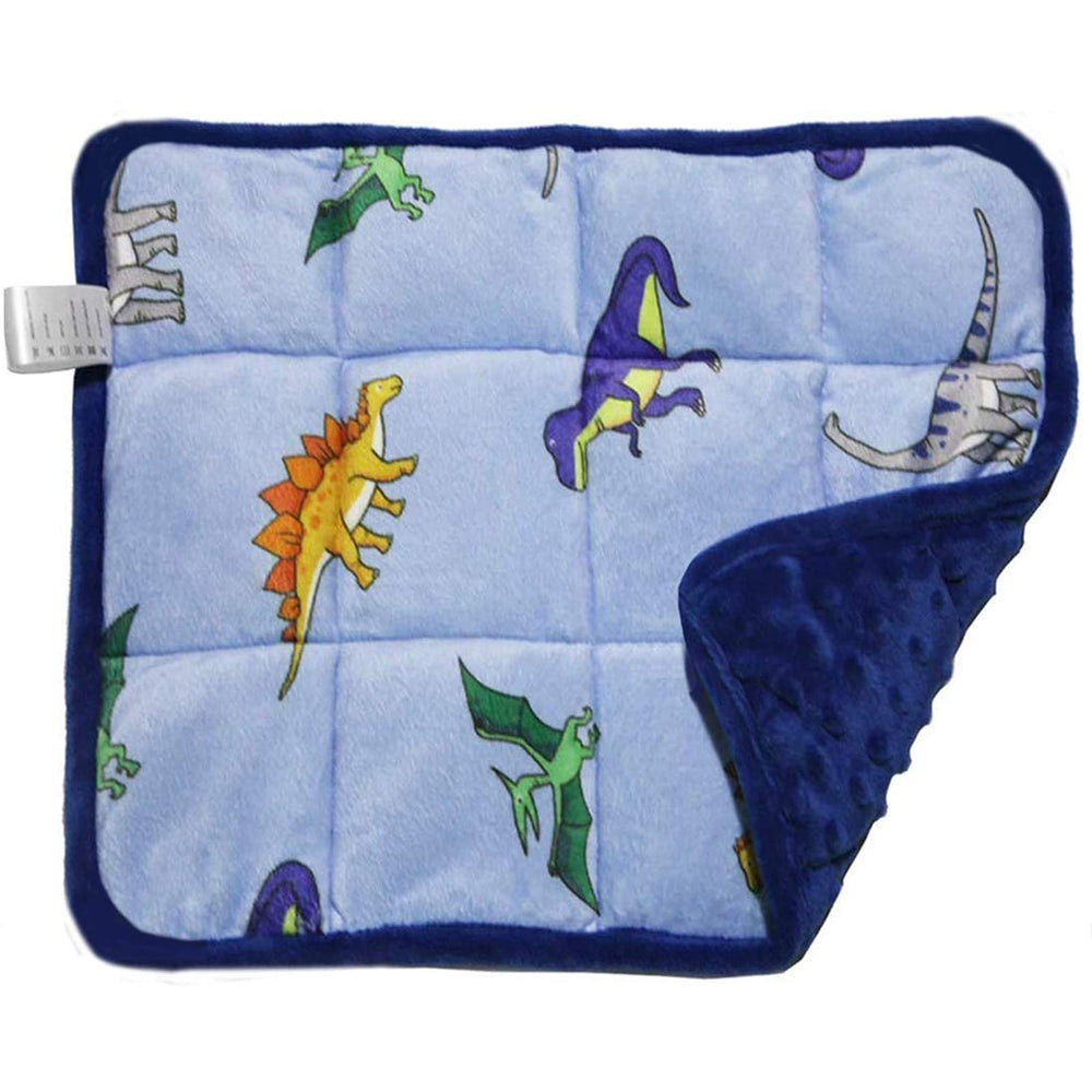 MAXTID couverture pondérée vue avant montrant motif dinosaure et taille compacte