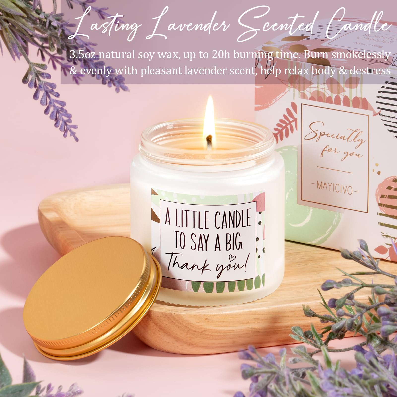 MAYICIVO trousse cosmétique en coton robuste, transport pratique objets personnels