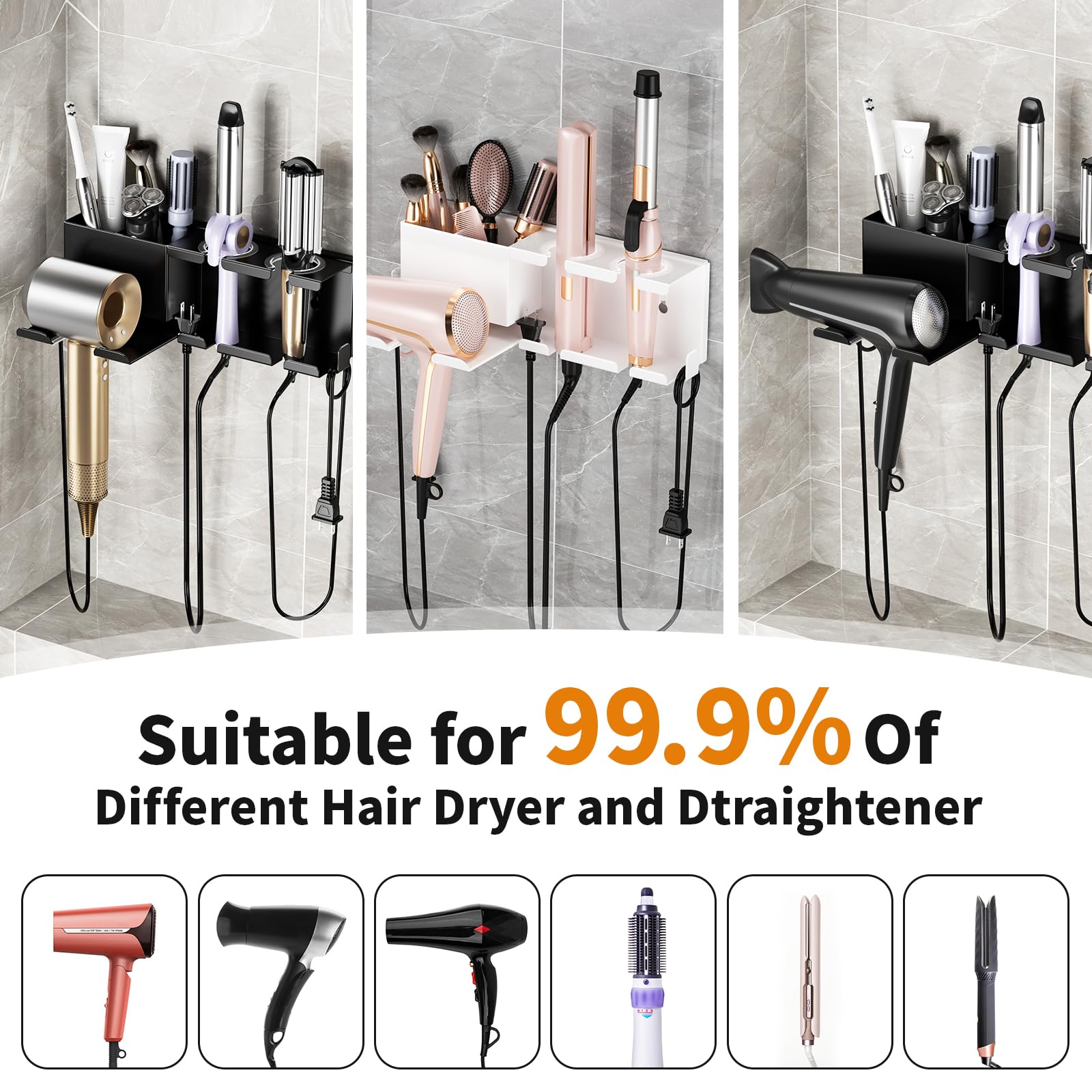MAYZOLOP kit inclus vis et adhésif pour installation facile