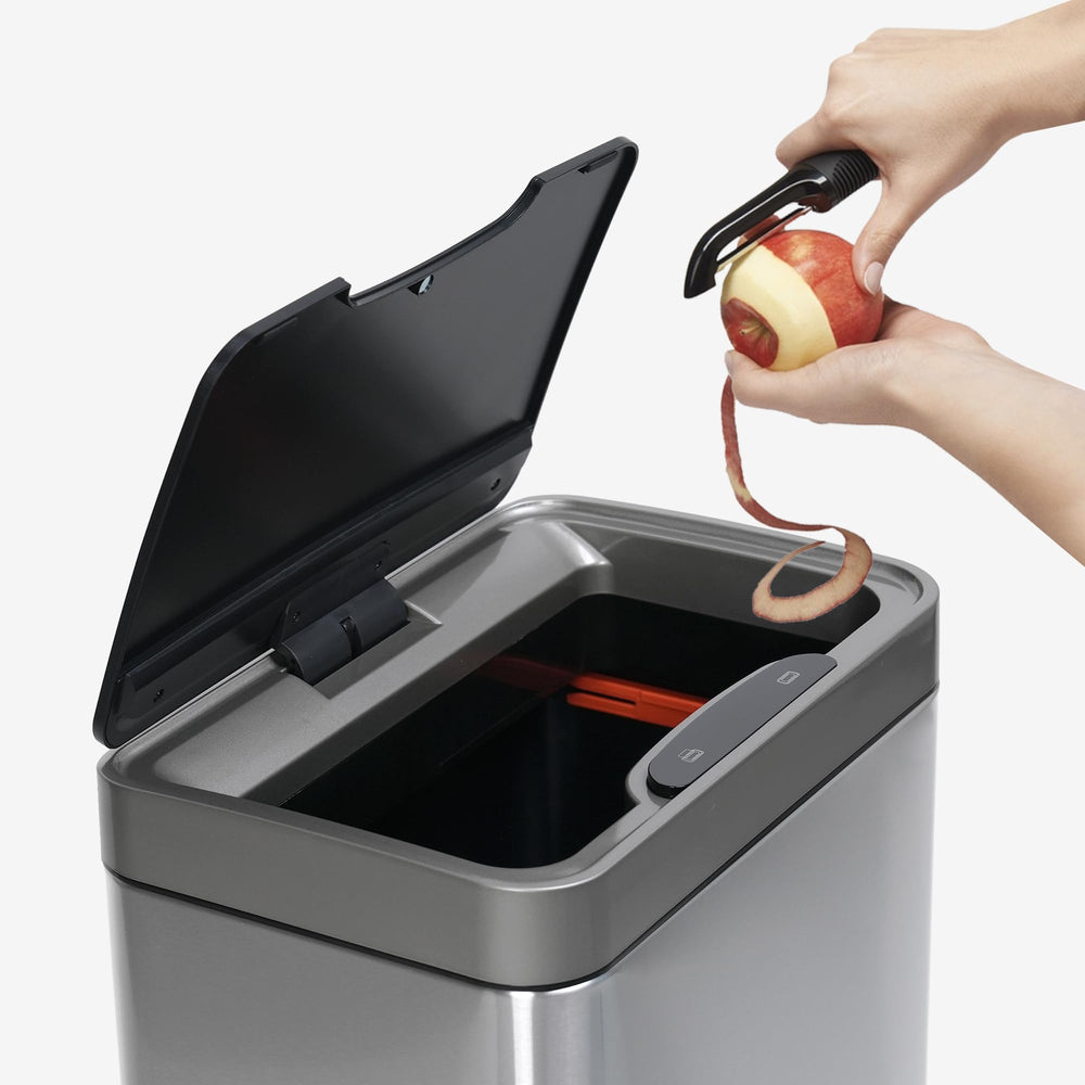 Mbillion comparaison d'échelle montrant capacité 15,3 gallons utile