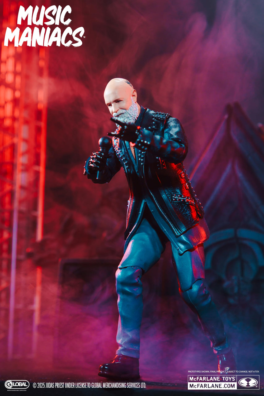 McFarlane Toys emballage Music Maniacs fenêtre protégé pour collection
