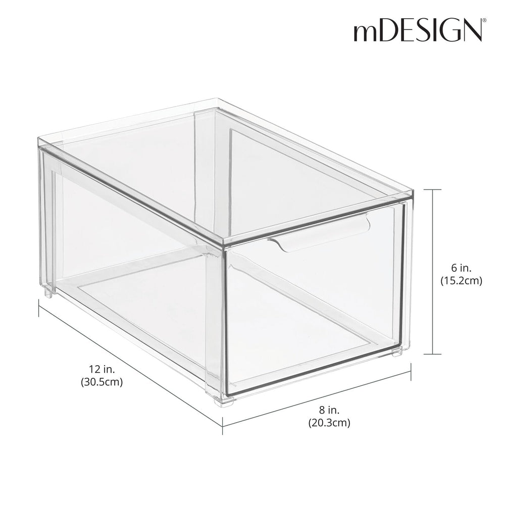 mDesign tiroir ouvert illustrant accès rapide et organisation