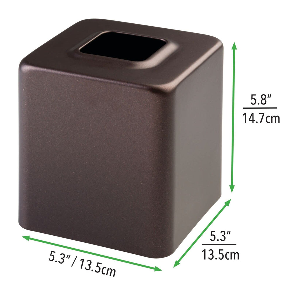 mDesign en usage sur lavabo protège des éclaboussures et embellit la salle de bain