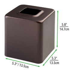mDesign en usage sur lavabo protège des éclaboussures et embellit la salle de bain
