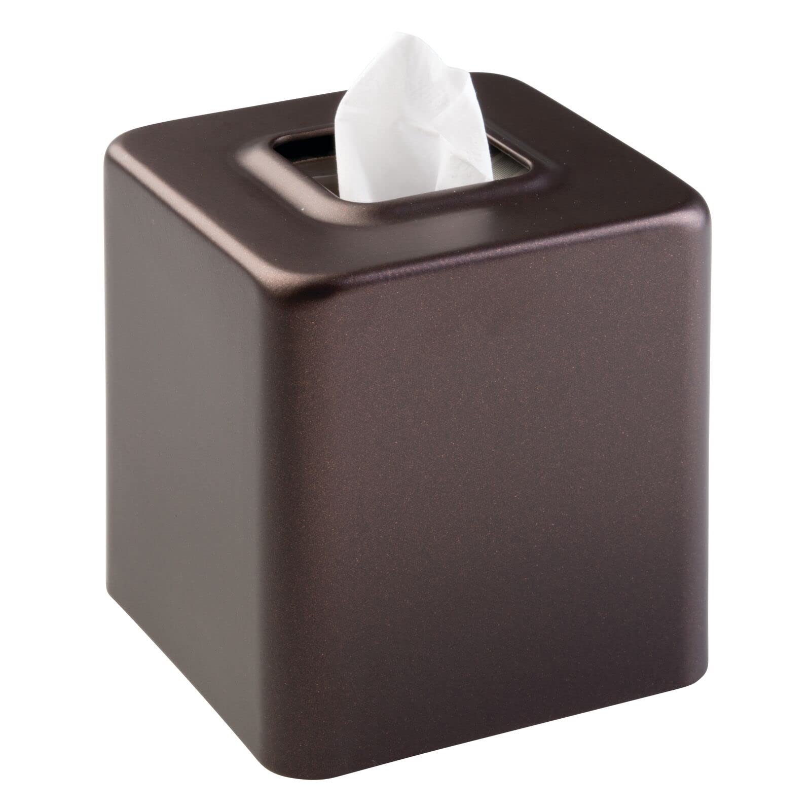 mDesign vue face sur plan de toilette apporte élégance et rangement pratique