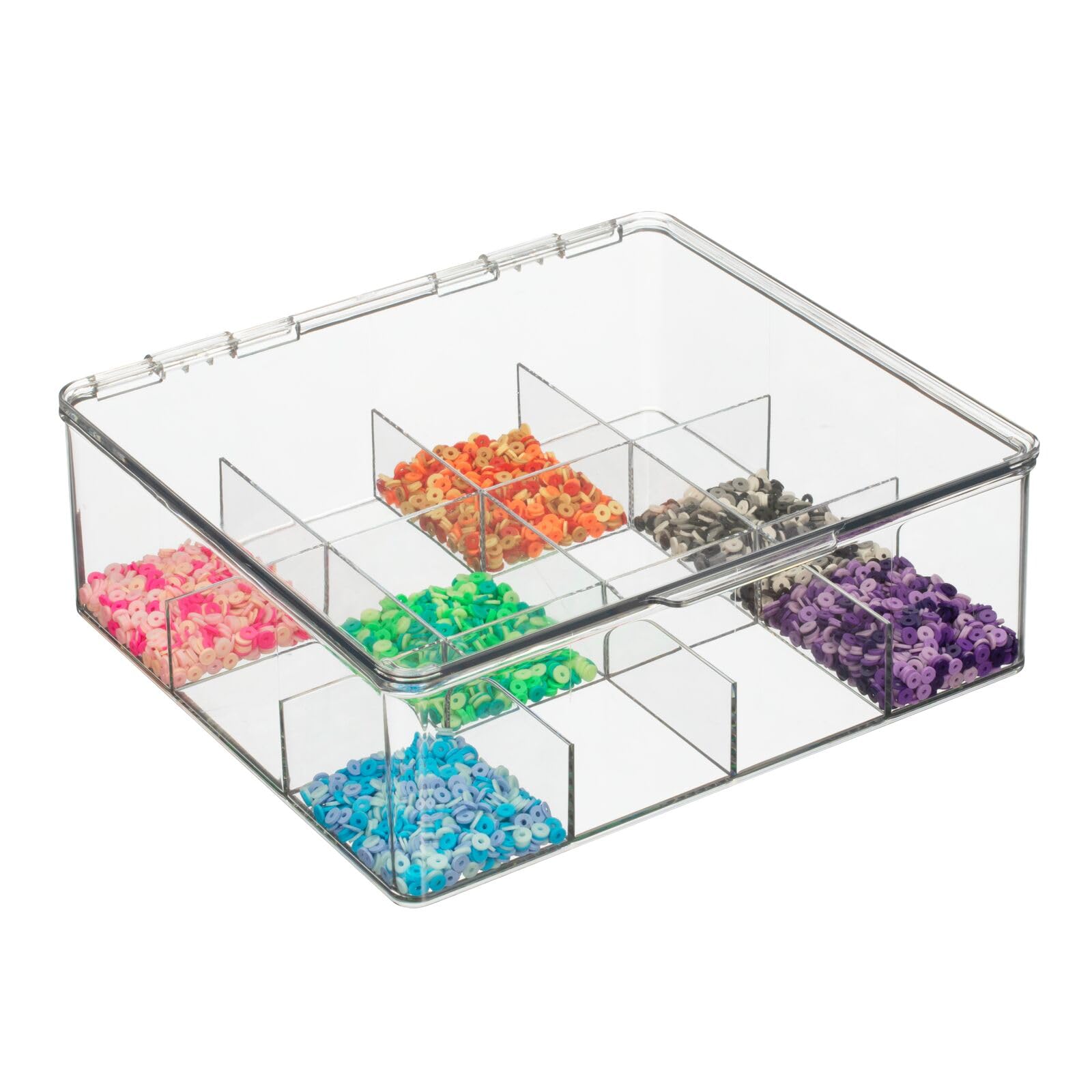 mDesign boîte utilisée pour cosmétiques démontrant polyvalence