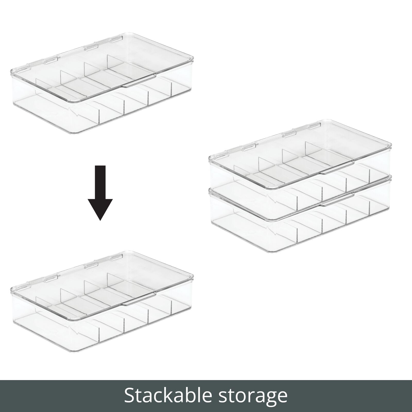 mDesign comparaison taille à la main pour visualiser l'espace de rangement