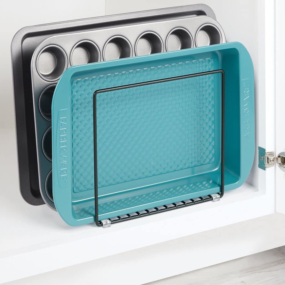 mDesign détail revêtement noir durable protégeant ustensiles et évitant rayures