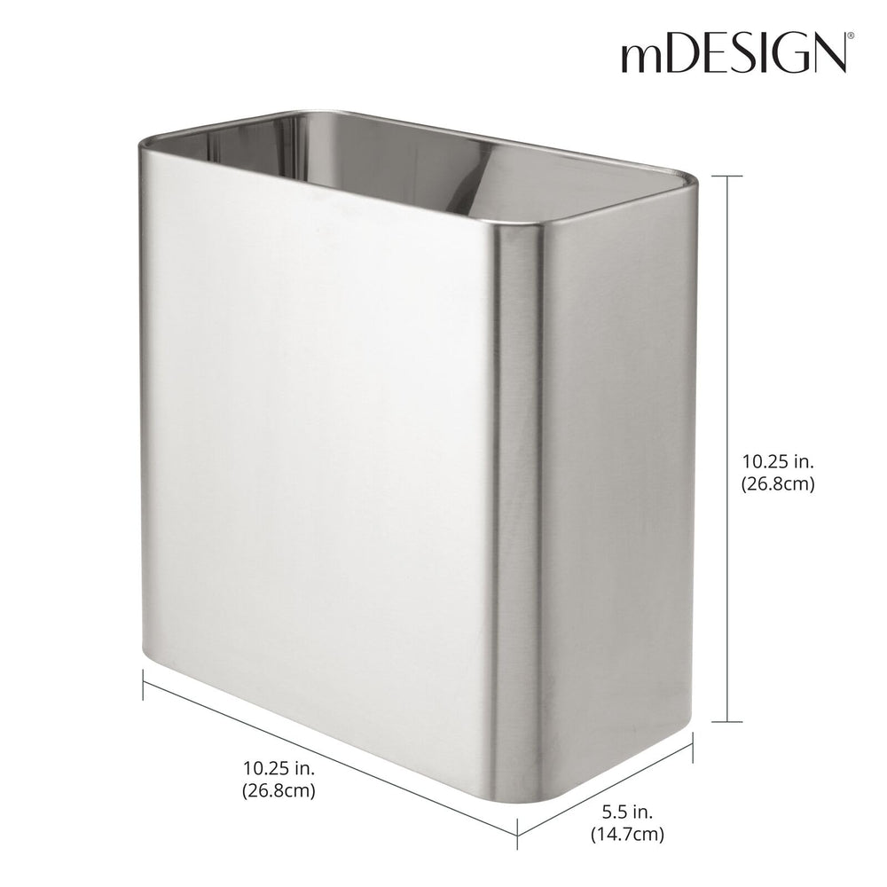 mDesign Mirri comparaison d'échelle montrant la taille compacte pour petits espaces