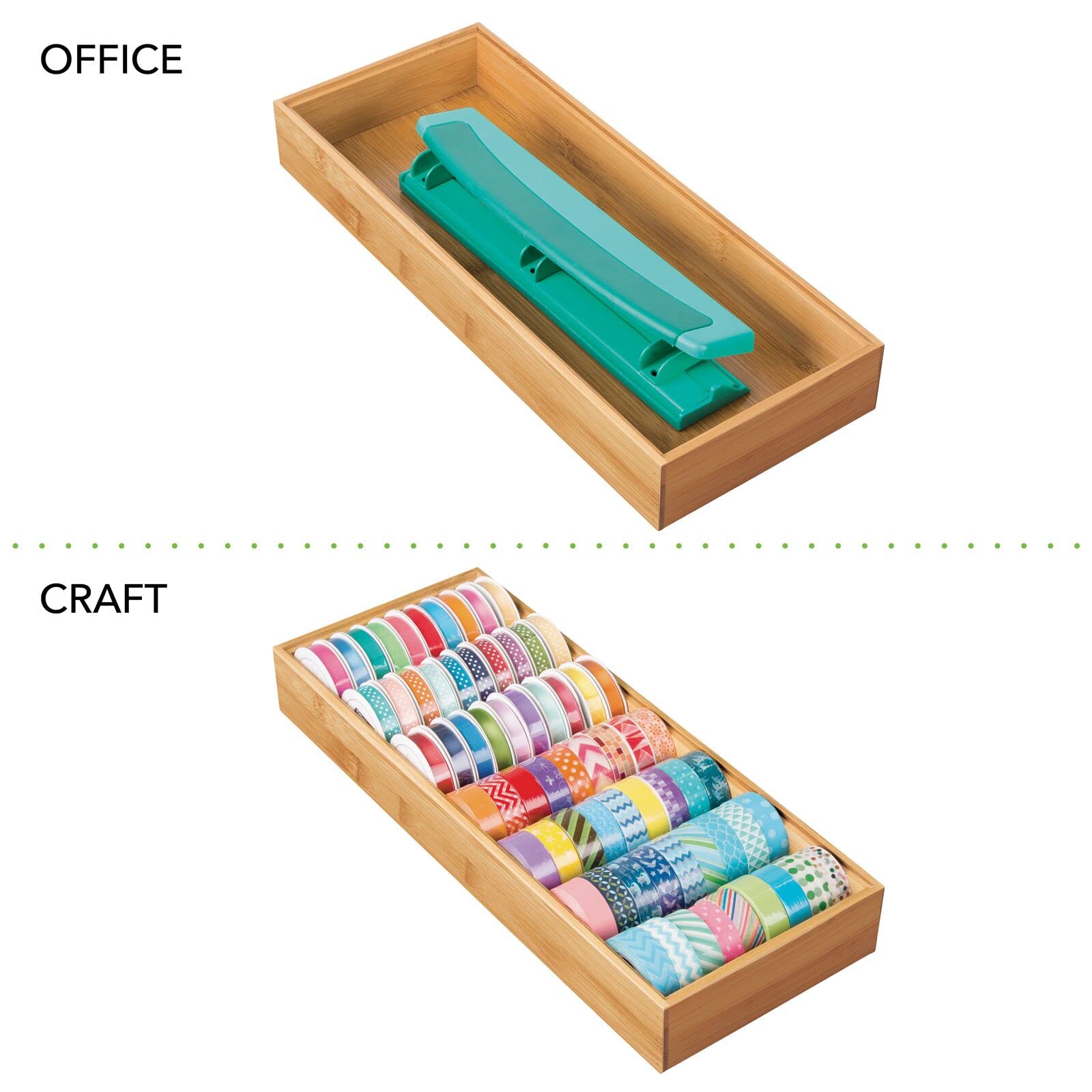 mDesign organiseur organisé sur bureau pour fournitures