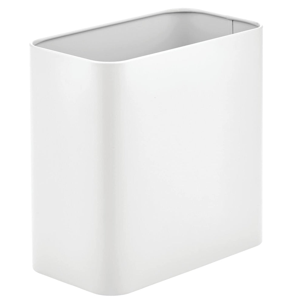 mDesign poubelle angle et finition, look moderne et résistance quotidienne