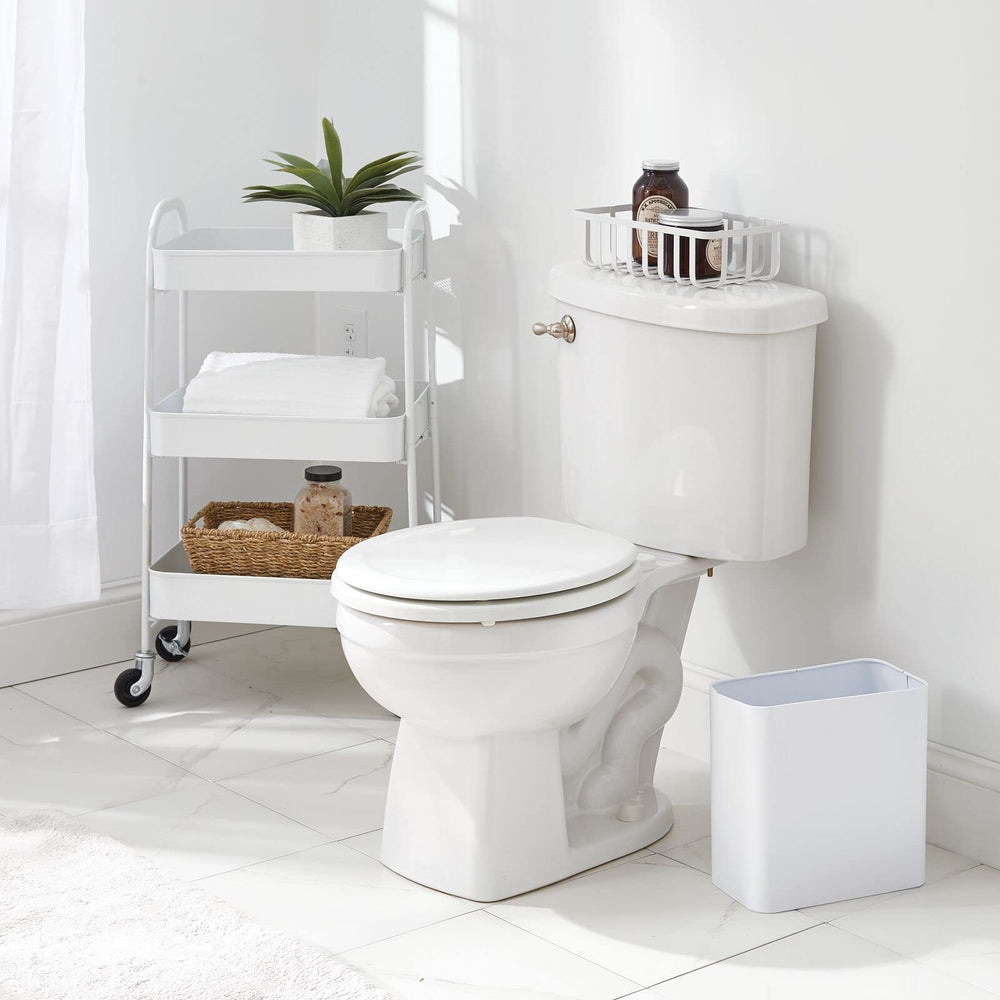 mDesign poubelle comparaison taille, dimensions pratiques pour petits espaces