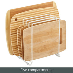 mDesign comparaison taille avec assiette indiquant dimensions pratiques