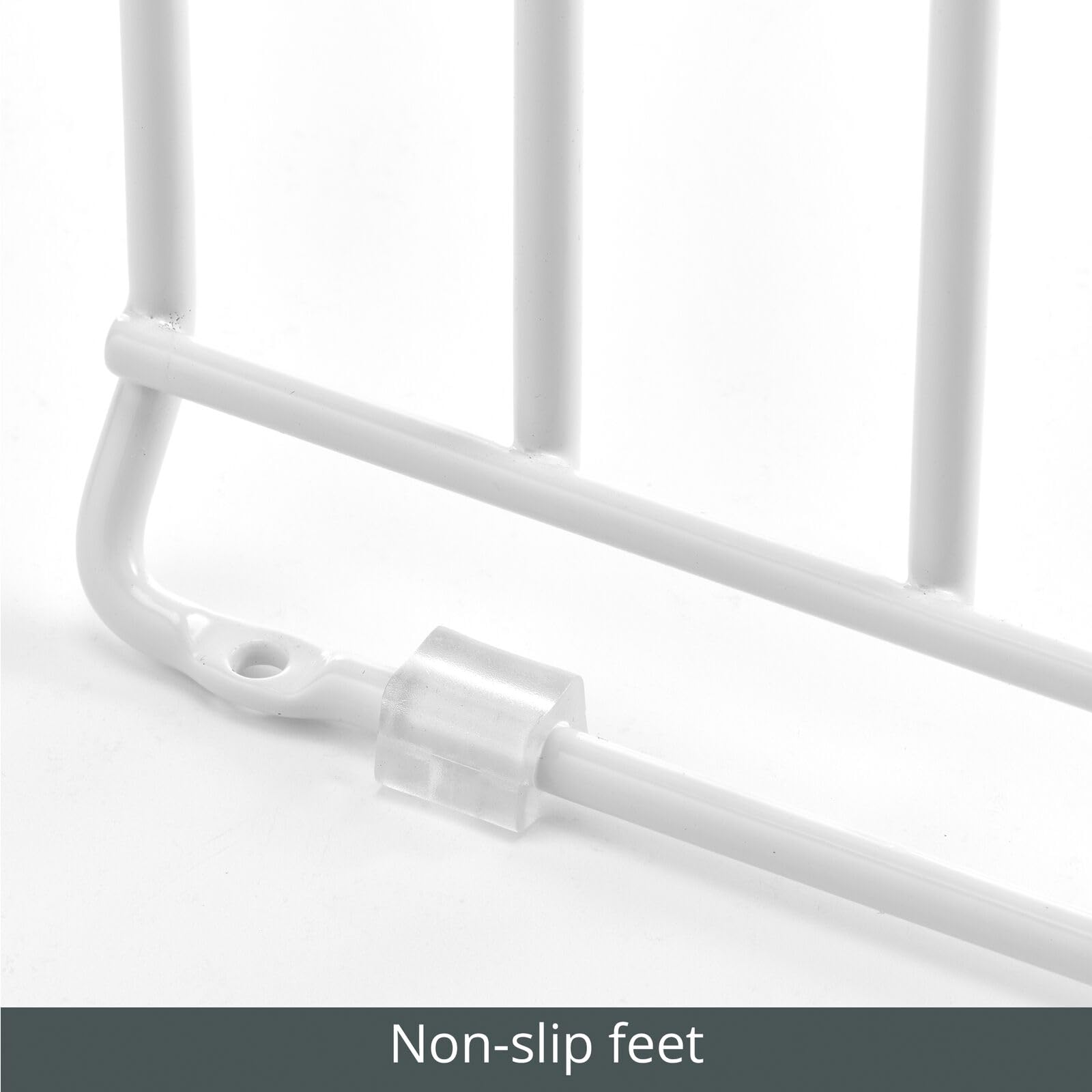 mDesign détail revêtement blanc offrant nettoyage facile