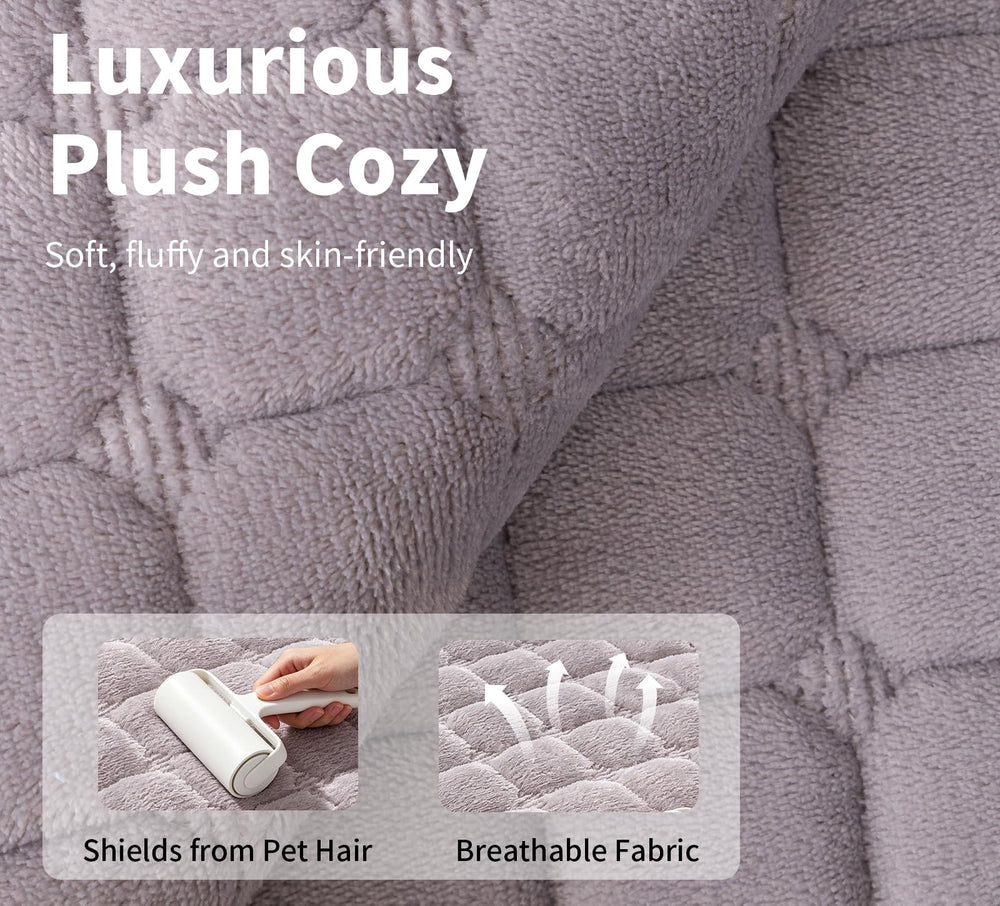 MDSASFD gros plan tissu flanelle veloutée montrant douceur et durabilité