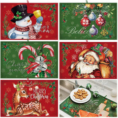 Meanplan tapis recto emballage de Noël, protection décorative instantanée